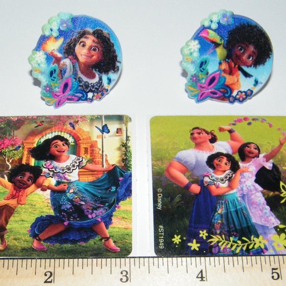 Encanto Movie Figure Set of 12 with 10 Figures and 2 Character Rings! - Picture 7 of 8